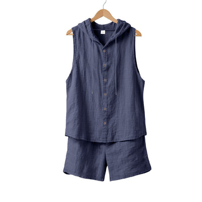 Conjunto de Bermudas y Camiseta sin Mangas para Hombre - Image 30