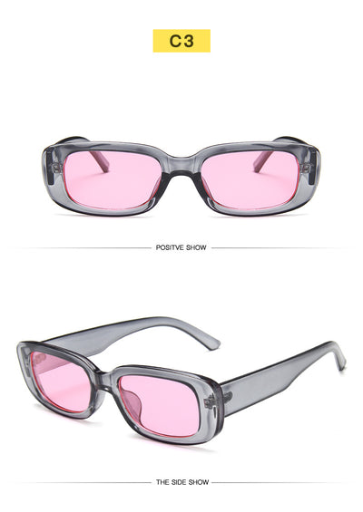 Gafas de Sol Cuadradas Efecto Gelatina - Colores Vibrantes - Image 22