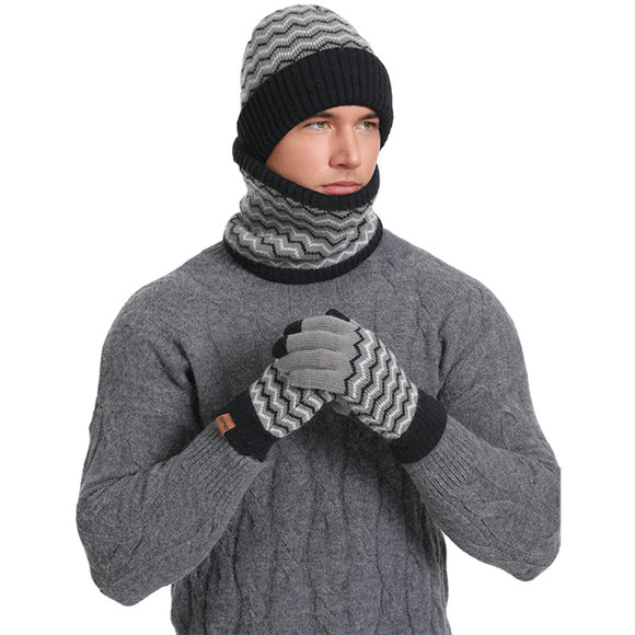 Gorro Tejido Cálido con Cuello para Invierno - Protección Contra el Frío