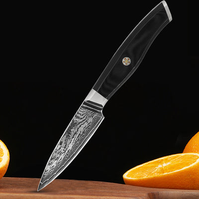 Cuchillo de Cocina Damasco Acero Inoxidable - Profesional para Frutas y Verduras - Image 3