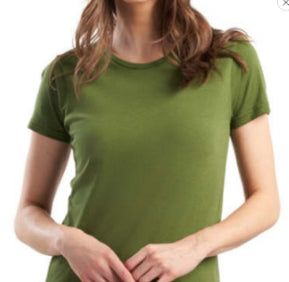 Blusa de Algodón con Cuello Redondo y Cintura Ajustada Reductora