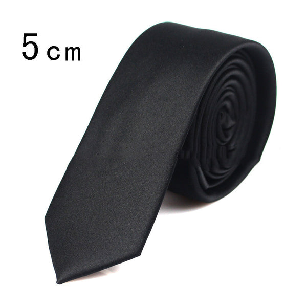 Corbata Negra Ultra Delgada 6cm - Elegancia Casual Profesional - Image 7