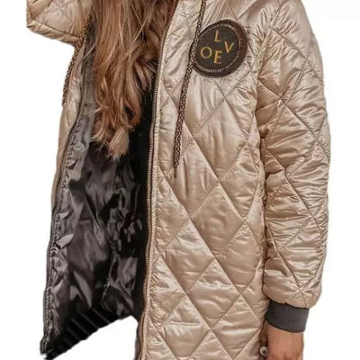 Chaqueta de Algodón Oversize con Cierre de Cremallera - Image 10