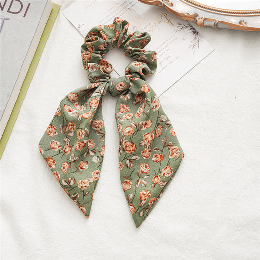 Pulsera Elástica para Cabello con Orejas de Conejo - Diseño Coreano y Japonés - Image 2