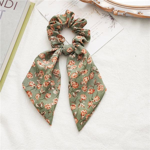 Pulsera Elástica para Cabello con Orejas de Conejo - Diseño Coreano y Japonés
