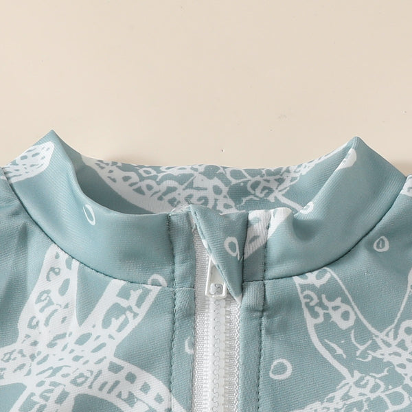 Enterizo de Baño Infantil Estampado para Verano