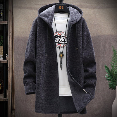 Abrigo Sudadera con Capucha y Forro Polar para Hombre - Image 11