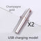 Cargador USB Dorado Champagne 2 Piezas