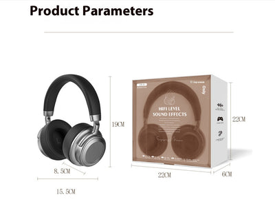 Auriculares Bluetooth Retro Estilo Maletín con Metal - Image 8