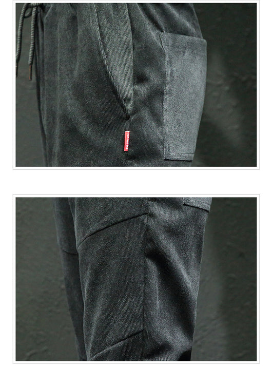 Pantalones Harem Cómodos Talla Grande para Hombre - Estilo Casual Moderno - Image 12