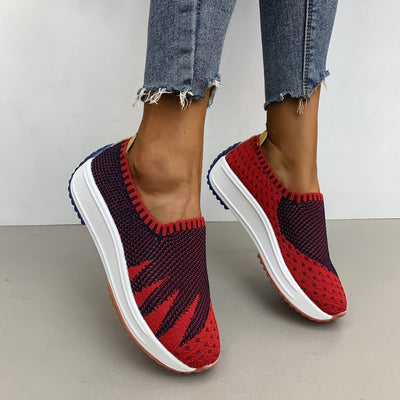 Zapatillas Deportivas Flyknit Transpirables con Cuña - Image 9