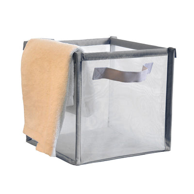 Cesto de Ropa Plegable y Giratorio para Baño - Image 4