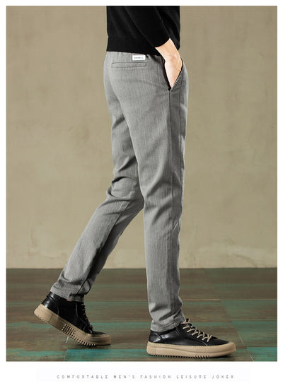 Pantalones Deportivos Rectos Elásticos para Hombre - Image 17