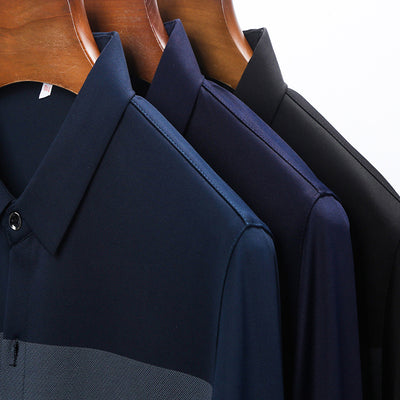 Camisa Ejecutiva Sin Planchado para Hombre - Transpirable y Elástica - Image 12