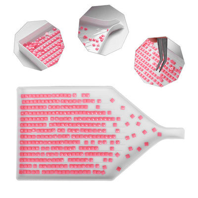 Kit Mosaico 3D Anemona Bordada con Cristales de Diamante Cuadrado Completo - Image 6