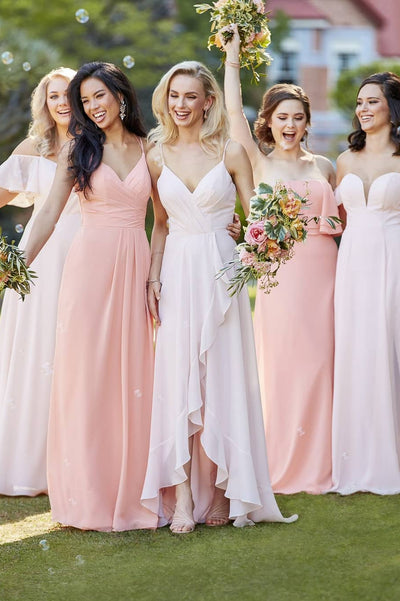 Vestido de Dama de Honor Elegante para Bodas al Aire Libre - Image 3