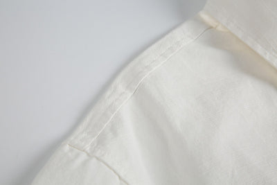 Camisa Unisex con Botones Nudos Chinos de Manga Larga - Image 9