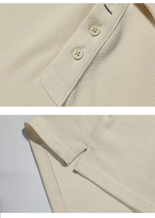 Polo Retro con Textura Bordada para Hombre - Image 15