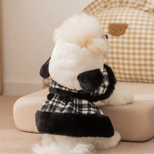 Conjunto de Abrigo y Falda para Perros Pequeños - Ropa Térmica de Invierno para Bichón Frisé y Gatos - Image 35