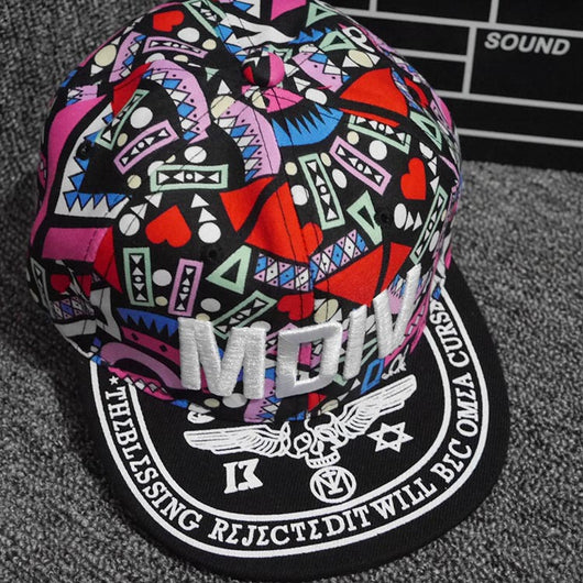 Gorra de Béisbol Infantil Hip-hop con Bordado de Ribete Plano - Image 4