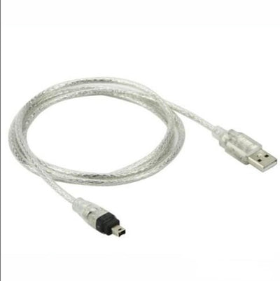 Cable USB-A a 4 Pines para Periféricos - Blanco Transparente - Image 7