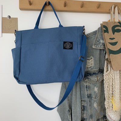 Bolso Mensajero Literario de Gran Capacidad con Bandolera para Hombre y Mujer - Image 4