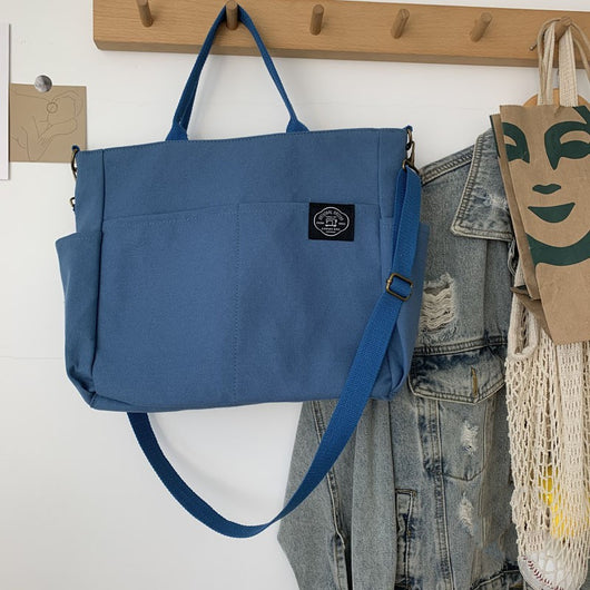 Bolso Mensajero Literario de Gran Capacidad con Bandolera para Hombre y Mujer - Image 4