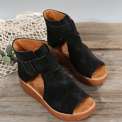 Sandalias Plegables de Verano con Talón Alto - Diseño Minimalista para Playa - Image 7