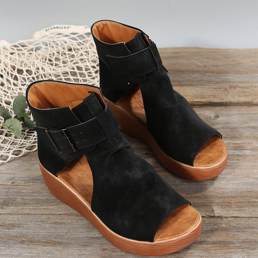 Sandalias Plegables de Verano con Talón Alto - Diseño Minimalista para Playa - Image 7