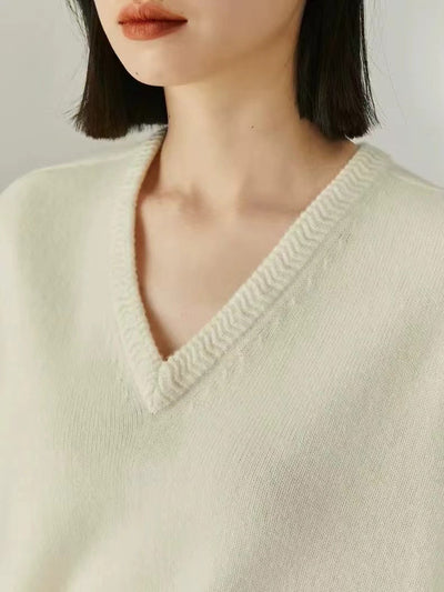 Suéter Tejido Escote en V para Mujer - Image 25