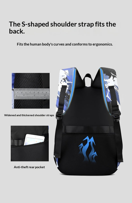 Set de Mochila y Bolsa Pectoral para Hombre - Image 18