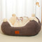 Nido Térmico para Mascotas - Cama Cuadrada Acogedora Universal para Todas las Estaciones