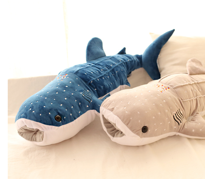 Cojín Peluche Ballena - Figura de Acción Animada