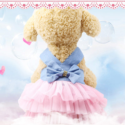 Falda de Tirantes a Rayas para Mascotas - Diseño Elegante y Cómodo - Image 9