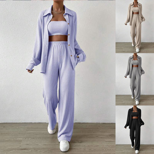 Conjunto Casual de Dos Piezas para Mujer
