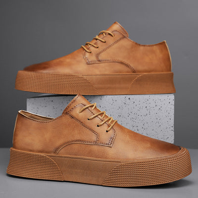 Zapatos Casuales Coreanos con Plataforma y Cordones - Image 3