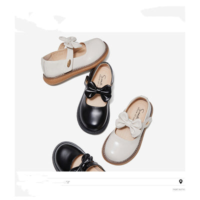 Zapatos de Cuero para Niñas con Suela Suave - Cómodos y Elegantes - Image 8