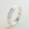 Pulsera de Plata Esterlina Brillo Espejo con Apertura