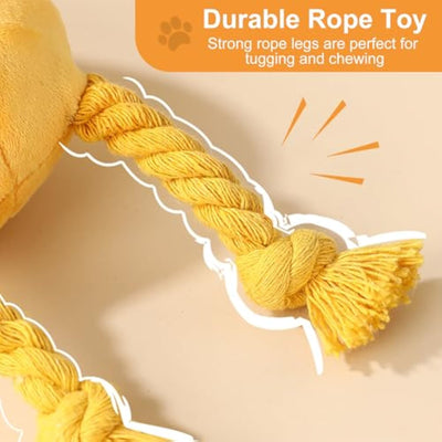 Juguetes para Perros Pequeños - Juegos Interactivos de Cuerda y Peluche con Sonido - Image 3