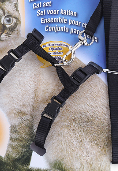Arnés de Tela para Gato con Correa de Tracción - Image 8