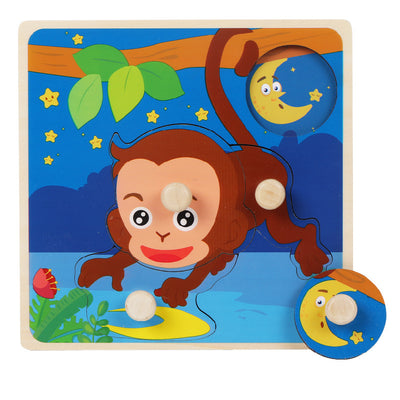 Tablero de Motricidad Fina con Clavijas de Madera para Niños - Image 29