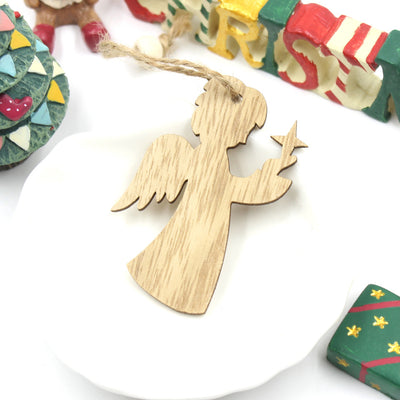 Adorno Navideño de Madera - Reno con Copo de Nieve - Image 7