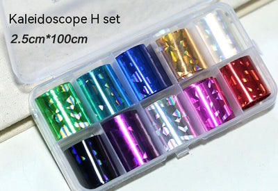 Set de 12 Láminas de Transferencia para Uñas Artísticas - Image 15