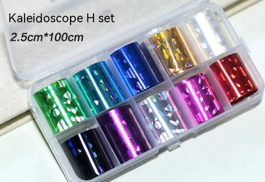 Set de 12 Láminas de Transferencia para Uñas Artísticas - Image 15