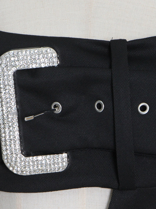 Blusa Retro Francesa Cuello Cuadrado Ajustada con Cintura Marcada - Image 16