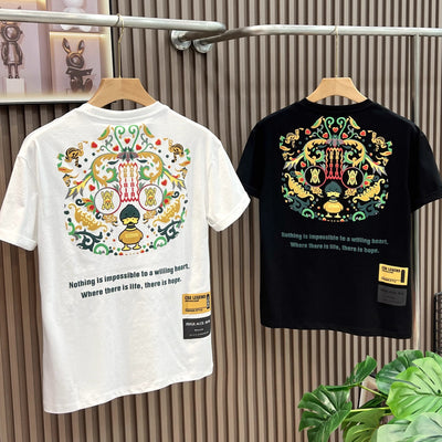 Camiseta Manga Corta con Letras para Hombre - Estilo Urban - Image 6