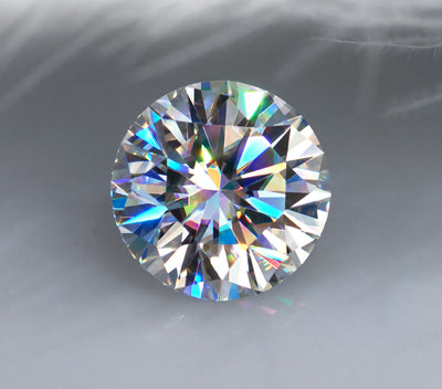 Anillo de Moissanita Plata 925 - Joya Brillante de Moissanita Colorida - Image 4
