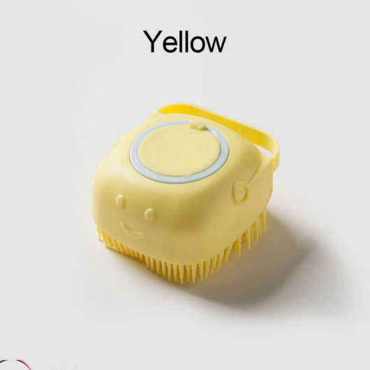 Cepillo de Baño para Mascotas con Dispensador de Jabón - Cerdas de Silicona Suave - Image 11
