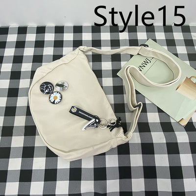 Bolsa Mensajero de Lona para Hombre - Bolso de Hombro Ligero y Versátil - Image 16