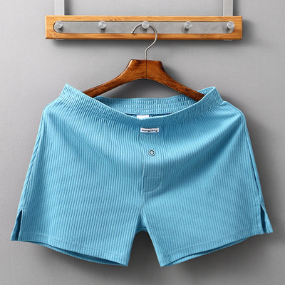 Calzoncillos Deportivos de Algodón Transpirable - Talla Grande con Patrón Vertical - Image 7